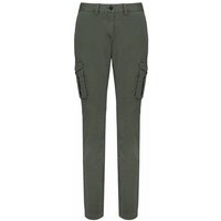 Greenspired Umweltfreundliche ausgewaschene Damencargohose 250g/m²
