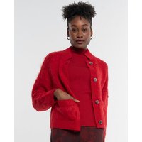 Alma & Lovis Kuschelige Wohlfühljacke aus gebrushtem Alpakastrick | Brushed Jacket