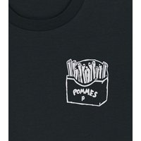 päfjes Pommes / Honigdachs mag Pommes Frittes - Fair Wear Unisex Männer Bio T-Shirt
