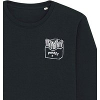 päfjes Pommes / Honigdachs liebt Pommes Frites - Fair Wear Unisex Sweater - 280