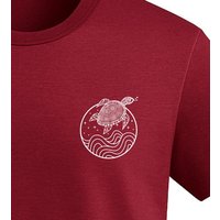 vis wear Schildkröte zwischen Ozean und Wellen - Organic Shirt