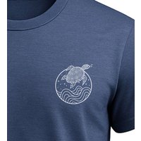 vis wear Schildkröte zwischen Ozean und Wellen - Organic Shirt