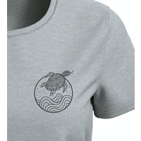 vis wear Schildkröte zwischen Ozean und Wellen Damen Special Edition Shirt