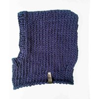 PANAPUFA Handgestrickte Balaclava Kapuze – 100 % Merinowolle