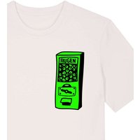 päfjes Der Augen Automat - Kaugummiautomat - Fair Wear Unisex Bio T-Shirt