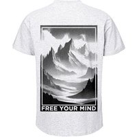 HANDGEDRUCKT "Free Your Mind" Unisex T-Shirt Neutral