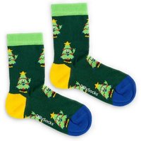 DillySocks Kindersocken Lil Happy Tree aus Biobaumwoll-Mix