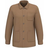 Greenspired Umweltfreundliche, gewaschene Herren-Workerjacke aus 100 % Biobaumwolle, 340 g/m² S-3XL