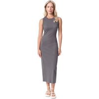 ORGANICATION DURRU | Geripptes Kleid aus Bio-Baumwolle