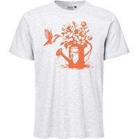 HANDGEDRUCKT "Gartenfreude" Unisex T-Shirt Neutral