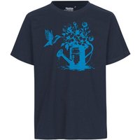 HANDGEDRUCKT "Gartenfreude" Unisex T-Shirt Neutral