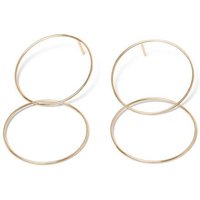 Jonathan Radetz Jewellery Stecker SPIRAL TWO, Gold 585, 14 Karat, Durchmesser 10 - 30 mm, Handmade in Germany