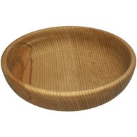 NATUREHOME Holzschale Buche - Handgefertigte Schale aus Buchenholz, Lebensmittelecht, Obstschale & Deko, Groessen 12 cm bis 25 cm