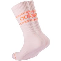 Socken "Ooley Pastel Neon" aus Biobaumwolle made in Italy