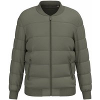 Greenspired Nachhaltige Unisex-Steppjacke mit Teddykragen 380g/m²