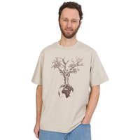 Life-Tree Organic Fairwear Shirt Men Weltenbaum | Sand