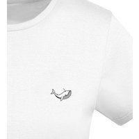 vis wear Wal der Ozeane - Damen Bio Baumwolle Shirt