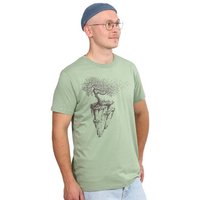 Life-Tree Bamboo Fairwear Shirt Men Fairwear Bambus Bamboo Maple Island | Grün