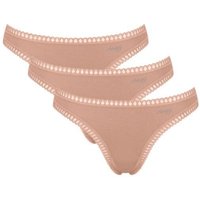 Sloggi 3er Pack GO Crush String Bio-Baumwolle