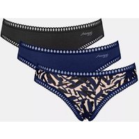 Sloggi 3er Pack GO Crush Mini-Slip Bio-Baumwolle