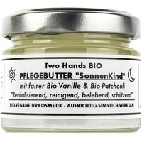 Two Hands BIO PflegeButter „SonnenKind“ mit fairer Bio-Vanille & Bio-Patchouli - Bio Vegan
