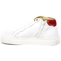 Greenwood Berlin GWB Sneaker Unisex Base high weiß - metallicrot