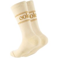 Socken "Ooley Tennissocken" aus Biobaumwolle made in Italy