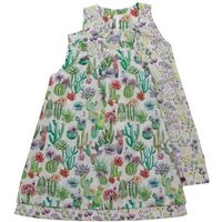 Enfant Terrible Wendekleid Kakteen und Blumen in weiss-grün