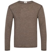 Jalfe Herren-Longsleeve Wolle melange