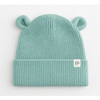 vis wear Bear Organic Baby Mütze