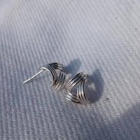 pakilia Ohrstecker "Triangulo Lineas" – fair gehandelt & handgefertigt in Mexiko