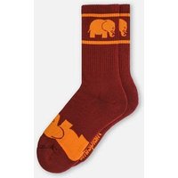 Trendsplant Burgundy Organic Cotton Athletic Socks