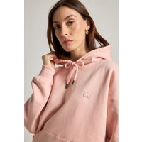 Trendsplant Women's Organic Essential Oversized Hoodie Pale Pink