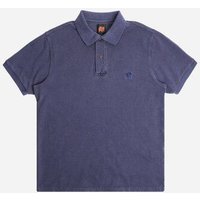 Trendsplant Organic Pigment Dyed Polo Shirt Beacon Blue