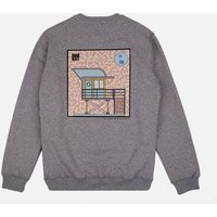 Antonyo Marest x Trendsplant Art Hut Sweatshirt Sport Grey