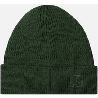 Trendsplant Safor Rib Knit Beanie Bottle Green