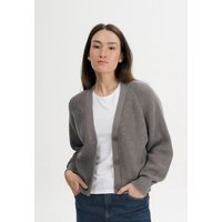 MELA Rippstrick Cardigan Style BHUMA aus 100% Bio-Baumwolle