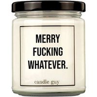 Candle Guy Duftkerze Merry Fucking Whatever. aus Sojawachs