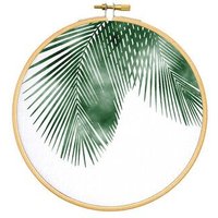 renna deluxe Urban Jungle im Stickrahmen – verschiedene Motive