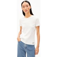 ARMEDANGELS KARDAA Damen Ripp-T-Shirt aus Bio-Baumwoll Mix