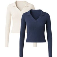 GORG 2er Set Damen Bluse – Bio-Baumwolle & superweiches Modal