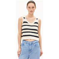 ARMEDANGELS CLAAIRE STRIPES Damen Stricktop aus Bio-Baumwolle