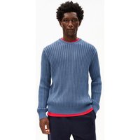 ARMEDANGELS PIGMENT DYE RIB Herren Pullover aus Bio-Baumwolle