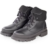 Fairticken Vegane gefütterte Stiefel BRAGA mit einstellbarer Stiefelhöhe