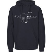 HANDGEDRUCKT "Not Today..." Männer Hoody Neutral