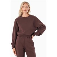 ORGANICATION SILLIVIA | Essentials Crop-Sweatshirt aus Bio-Baumwolle und recyceltem Polyester