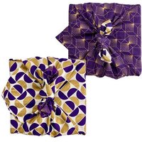 FabRap Gift Wrap Wiederverwendbare Geschenkverpackung Furoshiki - FabRap (doppelseitig)