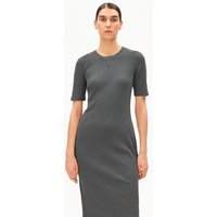 ARMEDANGELS SEHAARAA GMT DYE Damen Ripp-Jerseykleid aus Bio-Baumwoll Mix