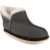 Lammbock® Kinder Lammfell Hausschuhe Stiefel Shearlock mit Outdoorsoohle