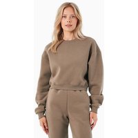 ORGANICATION SILLIVIA | Essentials Crop-Sweatshirt aus Bio-Baumwolle und recyceltem Polyester